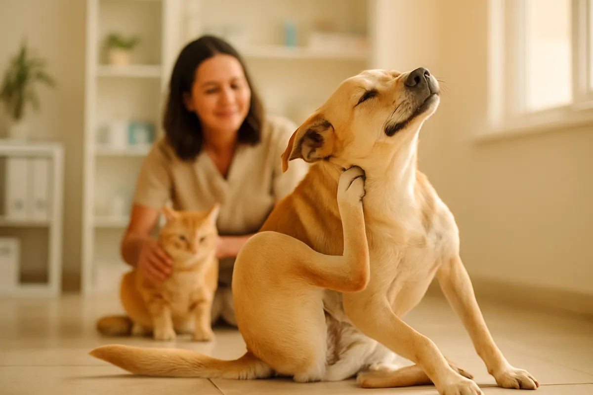 Cachorro se coçando muito: alergias, dermatites e tratamento